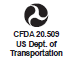 CFDA 20.509 Department of Transportation